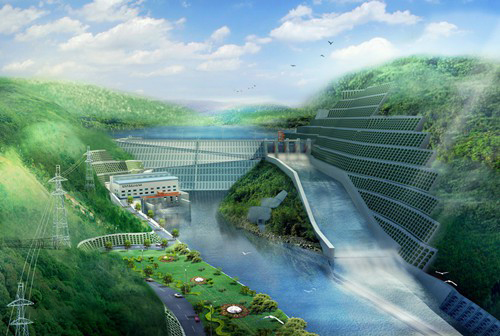 沈阳老挝南塔河1号水电站项目